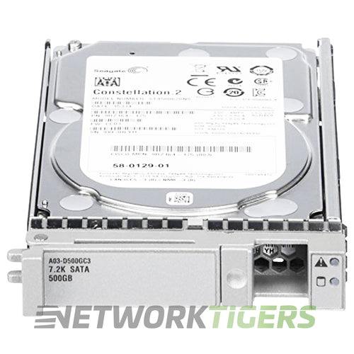 Cisco A03-D500GC3 UCS Series 500GB 7.2K 2.5 inch SATA HDD Server Hard Drive