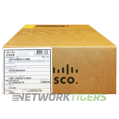 NEW Cisco AIR-AP1852E-A-K9 Aironet 1852e Dual-Band 802.11a/g/n/ac Access Point