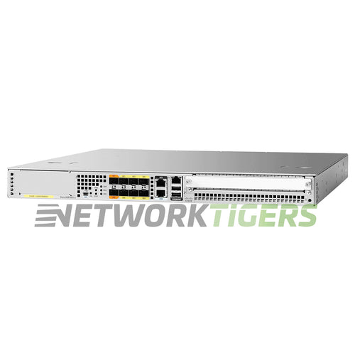 Cisco ASR1001X-10G-K9 6x 1GB SFP 2x 10GB SFP+ 1x NIM Slot 1x SPA Slot Router