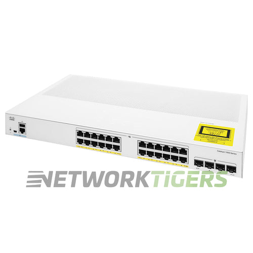 Cisco C1000-24P-4X-L Catalyst 1000 24x 1GB PoE+ RJ-45 4x 10GB SFP+ Switch