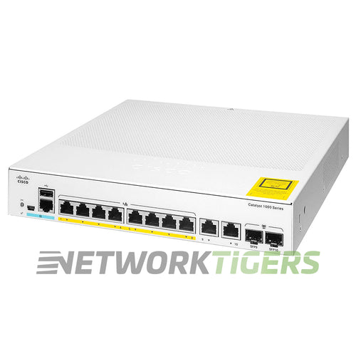 Cisco C1000-8FP-2G-L Catalyst 1000 8x 1GB PoE+ RJ45 2x 1GB Combo Switch