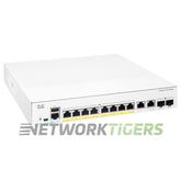 Cisco C1000-8P-2G-L Catalyst 1000 8x 1GB PoE+ RJ45 2x 1GB Combo Switch product image 1