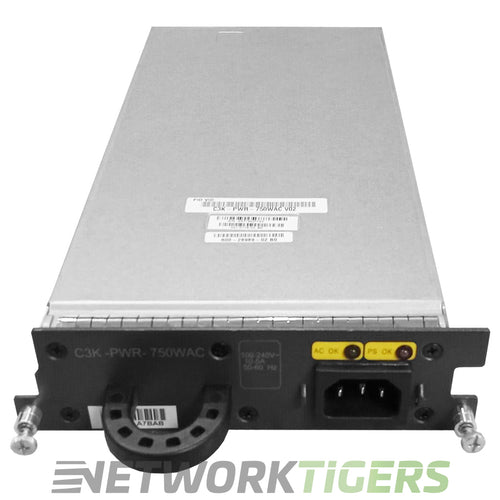 Cisco C3K-PWR-750WAC Catalyst 3750E Series 750W AC Switch Power Supply