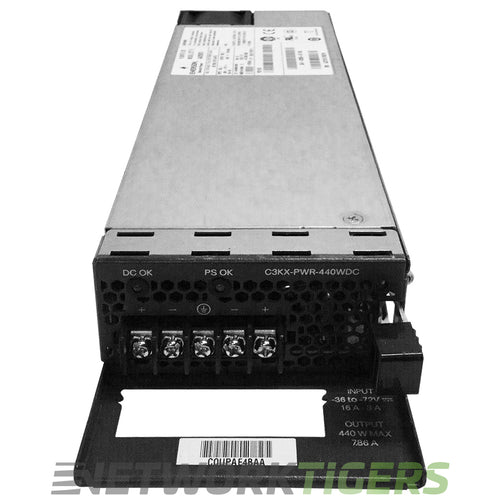Cisco C3KX-PWR-440WDC Catalyst 3560X Series 440W DC Switch Power Supply