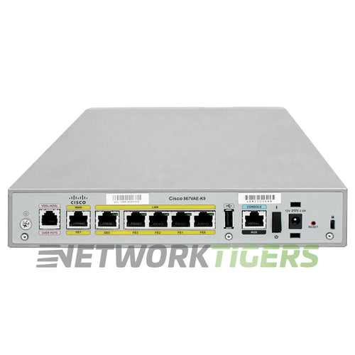 Cisco CISCO866VAE 866VAE Base VDSL2/ADSL2+ over ISDN Router