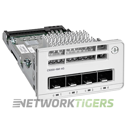Cisco C9200-NM-4G Catalyst 9200 Series 4x 1GB SFP Switch Module