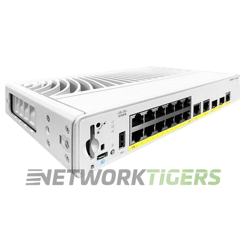 Cisco C9200CX-12P-2X2G-E 12x 1GB PoE+ RJ45 2x 1GB RJ45 2x 10GB SFP+ Switch