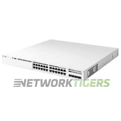Cisco C9300L-24P-4G-A Catalyst 9300L Series 24x 1GB PoE+ RJ-45 4x 1GB SFP Switch