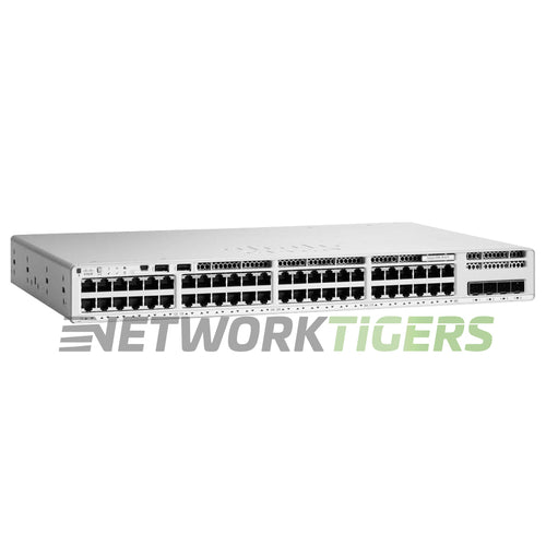 Cisco C9300L-48T-4X-A Catalyst 9300L 48x 1GB RJ-45 4x 10GB SFP+ Switch