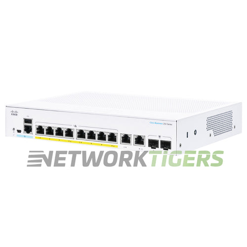 Cisco CBS250-8P-E-2G-NA 8x 1GB PoE+ RJ45 2x 1GB Combo Switch
