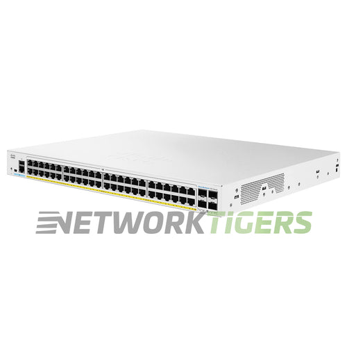 Cisco CBS350-48FP-4X-NA Business 350 48x 1GB PoE+ RJ-45 4x 10GB SFP+ Switch