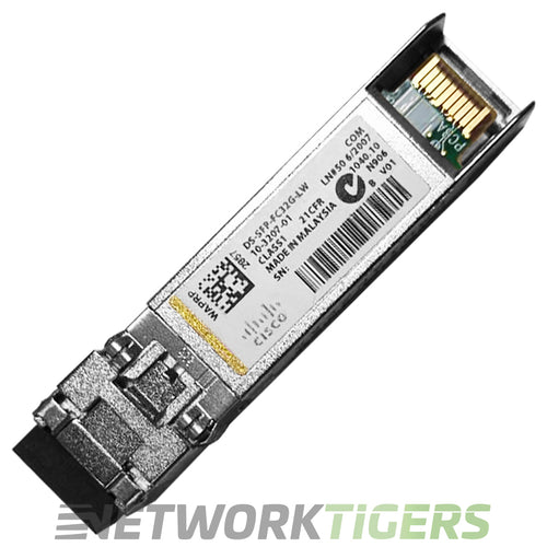 Cisco DS-SFP-FC32G-LW 32GB Fibre Channel LW LC SFP+ Transceiver