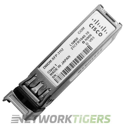 Cisco DWDM-SFP-3112 1GB BASE-DWDM 1531.12nm SMF LC SFP Transceiver