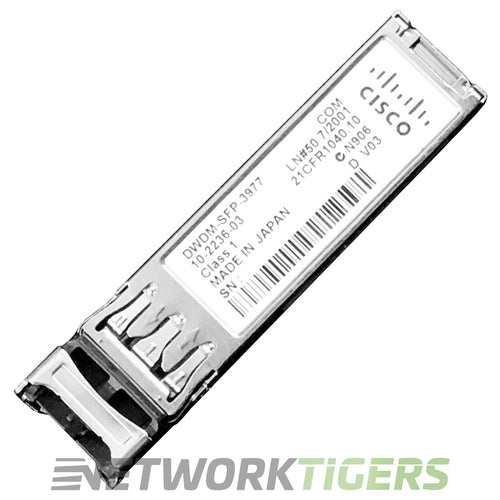 Cisco DWDM-SFP-3977 1GB BASE-DWDM 1539.77nm SMF LC SFP Transceiver