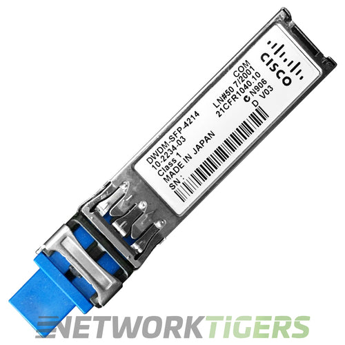 Cisco DWDM-SFP-4214 1GB BASE-DWDM 1542.14nm SMF LC SFP Transceiver