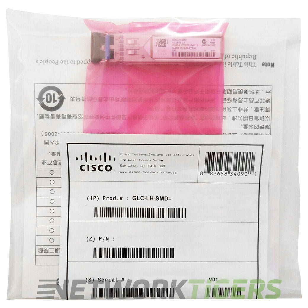 PP-「P」 GLC-LH-SMD | Cisco SFP | BASE-LX/LH 1 Gigabit - new