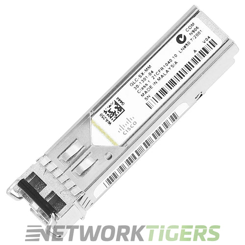 Cisco GLC-SX-MM 1GB BASE-SX 850nm MMF LC SFP Transceiver (Without DOM)