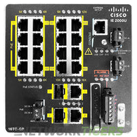 Cisco IE-2000U-16TC-GP IE 2000U Series 16x FE RJ45 2x 1GB Combo Switch