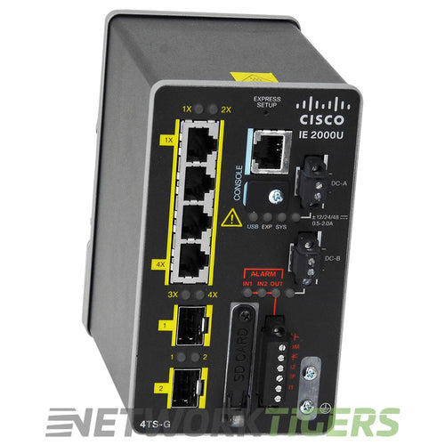 Cisco IE-2000U-4TS-G Industrial Ethernet 2000U 4x FE RJ45 2x 1GB SFP Switch
