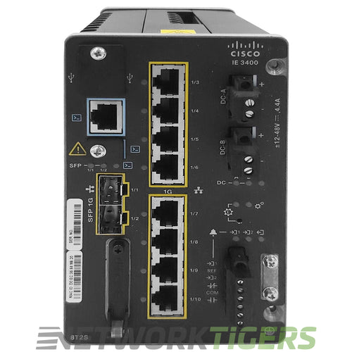 Cisco IE-3400-8T2S-A IE 3400 Rugged Series 8x 1GB RJ45 2x 1GB SFP Switch
