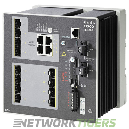 Cisco IE-4000-8GS4G-E IE 4000 Series 8x 1GB SFP 4x 1GB Combo Switch