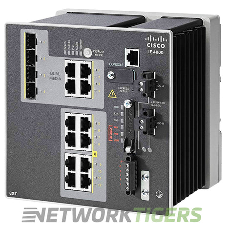 Cisco IE-4000-8GT4G-E IE 4000 Series 8x 1GB RJ45 4x 1GB Combo Switch