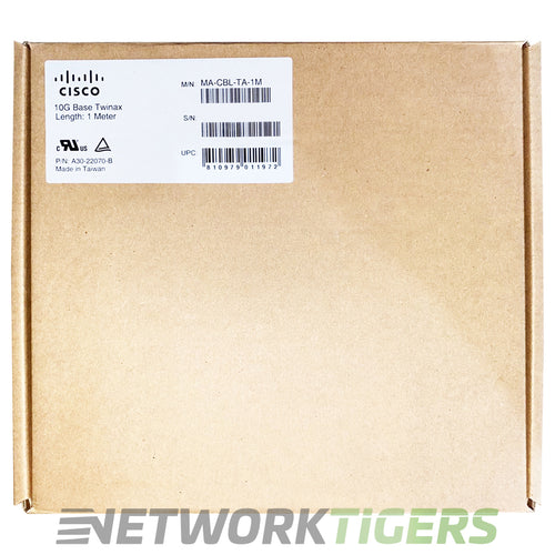 NEW Cisco Meraki MA-CBL-TA-1M 1m 10GB SFP+ Direct Attach Copper