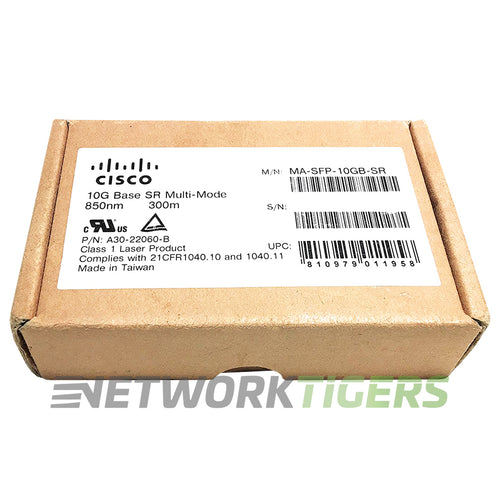 NEW Cisco Meraki MA-SFP-10GB-SR 10GB BASE-SR 850nm DOM SFP+ Transceiver