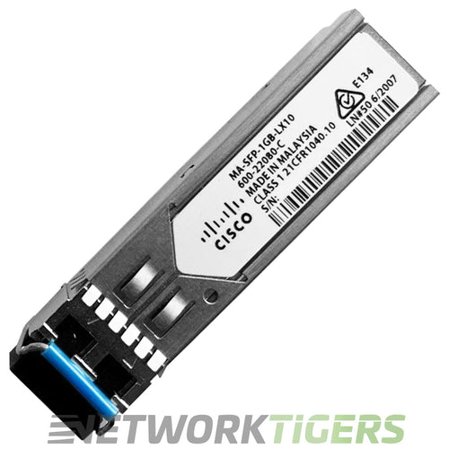 Cisco Meraki MA-SFP-1GB-LX10 1GB BASE-LX10 1310nm SMF Transceiver SFP