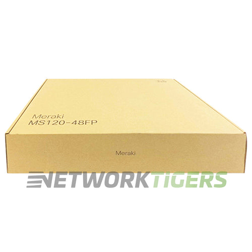 NEW Cisco Meraki MS120-48FP-HW 48x 1GB PoE+ RJ-45 4x 1GB SFP Unclaimed Switch