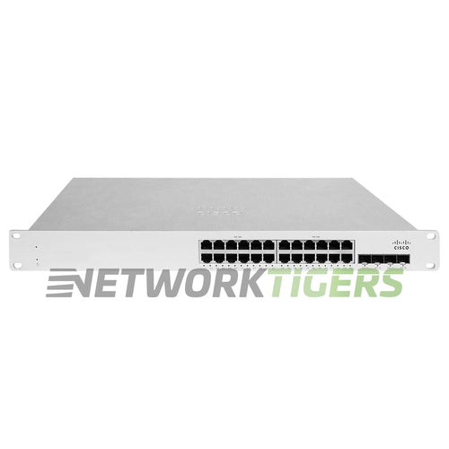 Cisco Meraki MS210-24P-HW 24x 1GB PoE+ RJ-45 4x 1GB SFP Unclaimed Switch