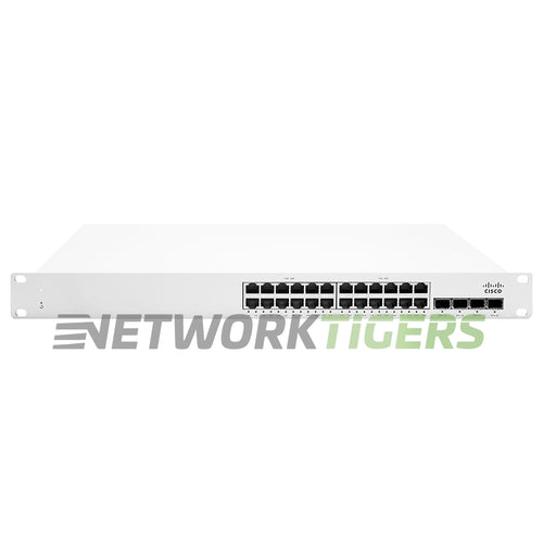 Cisco Meraki MS225-24-HW 24x 1GB RJ-45 4x 10GB SFP+ Unclaimed Switch