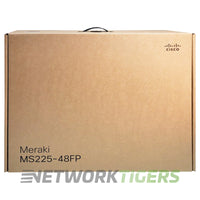 NEW Cisco Meraki MS225-48FP-HW 48x 1GB PoE+ RJ45 4x 10GB SFP+ Unclaimed Switch