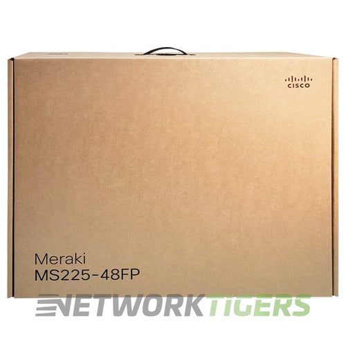 NEW Cisco Meraki MS225-48FP-HW 48x 1GB PoE+ RJ-45 4x 10GB SFP+ Unclaimed Switch
