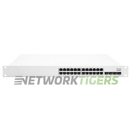 Cisco Meraki MS350-24P-HW 24x 1GB PoE RJ-45 4x 10GB SFP+ Unclaimed Switch