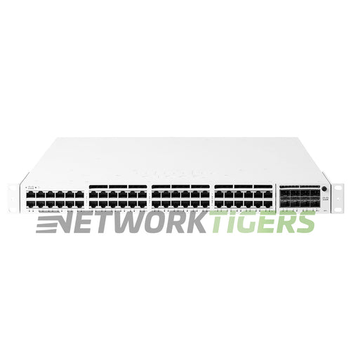 Cisco Meraki MS390-48P-HW 48x 1GB PoE+ RJ-45 1x Module Slot Unclaimed Switch