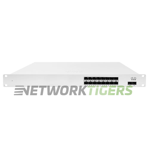 Cisco Meraki MS410-16-HW 16x 1GB SFP 2x 10GB SFP+ Unclaimed Aggregation Switch