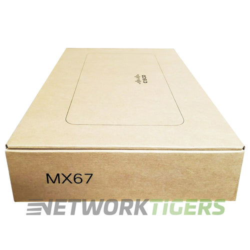 NEW Cisco Meraki MX67-HW MX Series 450 Mbps 4x 1GB RJ-45 LAN Unclaimed Firewall