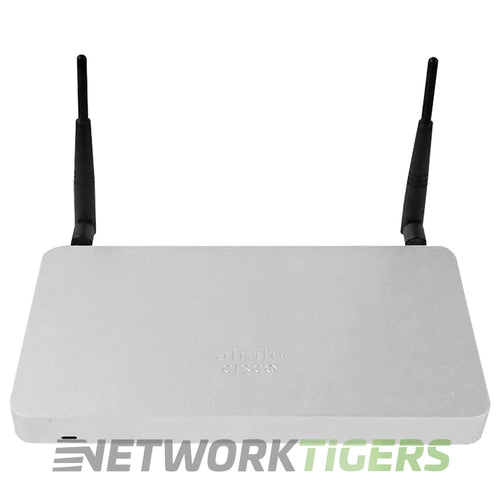 Cisco Meraki MX67C-HW 4x RJ-45 LAN 1x RJ-45 WAN Unclaimed Firewall w/Adapter