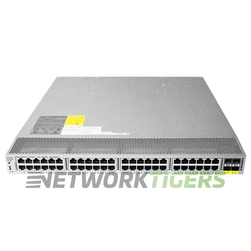 NEW Cisco N2K-C2248TF-E 48x 1GB RJ-45 4x 10GB SFP+ F-B Air Fabric Extender