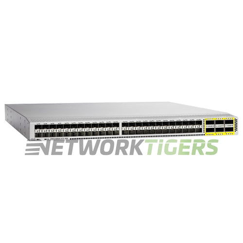 Cisco N3K-C3172PQ-10GE 48x 10GB SFP+ 6x 40GB QSFP+ Back-to-Front Airflow Switch