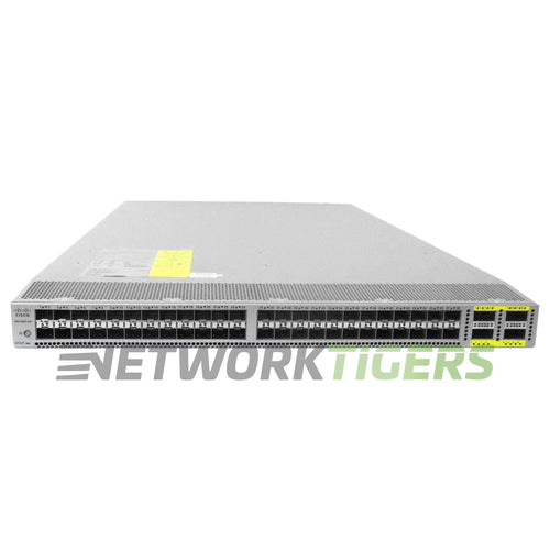 Cisco N6K-C6001-64P 48x 10GB SFP+ 4x 40GB QSFP+ Front-to-Back Airflow Switch