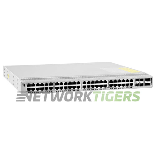 Cisco N9K-C92348GC-X 48x 1GB RJ-45 4x 25GB SFP28 2x 100GB QSFP28 F-B Air Switch