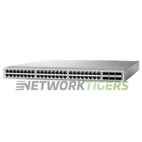 Cisco N9K-C93108TC-FX 48x 10GB Copper 6x 100GB QSFP28 MACsec B-F Air Switch