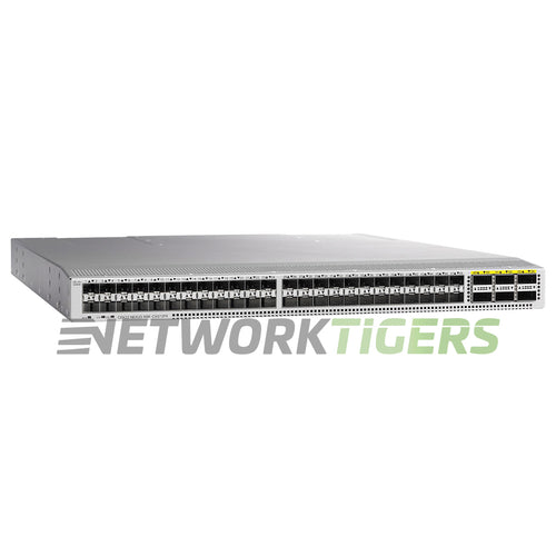 Cisco N9K-C9372PX 48x 10GB SFP+ 6x 40GB QSFP+ Front-to-Back Airflow Switch