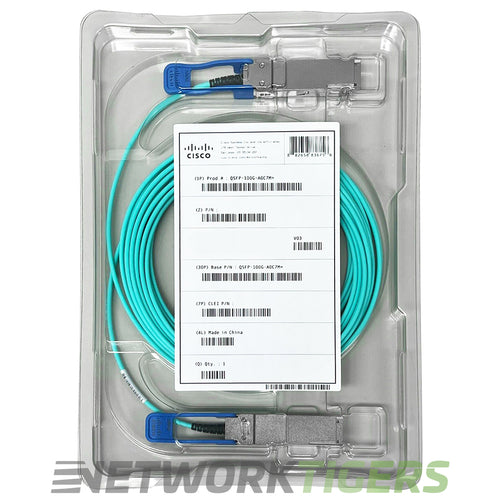 NEW Cisco QSFP-100G-AOC7M 7m 100GB QSFP28 Active Optical Cable