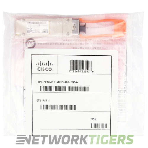 NEW Cisco QSFP-40G-CSR4 40GB BASE-CSR4 850nm MMF QSFP+ Transceiver