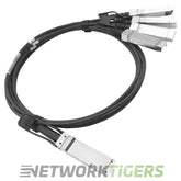 Cisco QSFP-4SFP10G-CU2M 2m 1x 40GB QSFP+ to 4x 10GB SFP+ Breakout Cable product image 1