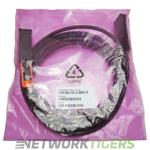 NEW Cisco QSFP-H40G-CU3M 3m 40GB QSFP Passive Direct Attach Copper Cable