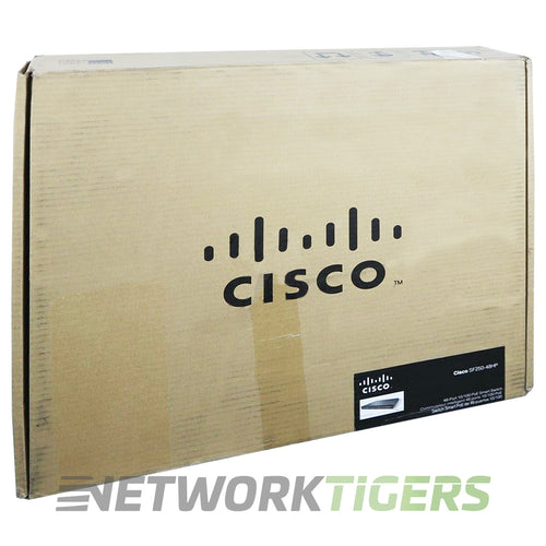 NEW Cisco SF250-48HP-K9-NA 48x FE PoE+ RJ-45 2x 1GB Combo 2x 1GB SFP Switch
